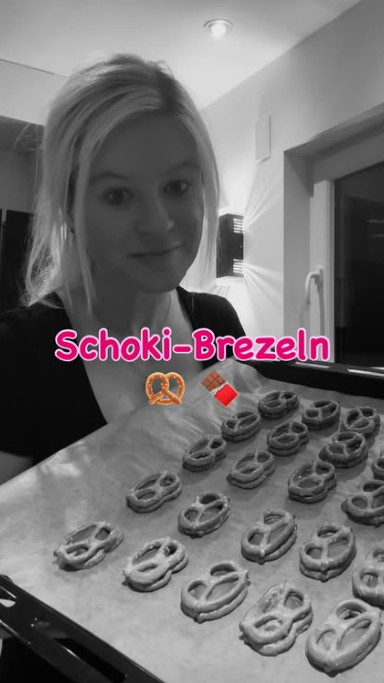 Schoki-Brezeln