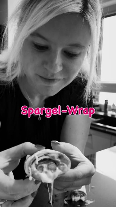 Spargel-Wrap